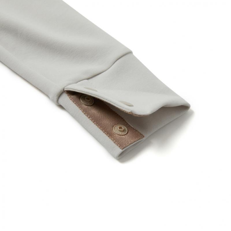 Blu DoT Volume Half Zip T shirT Plus Bg