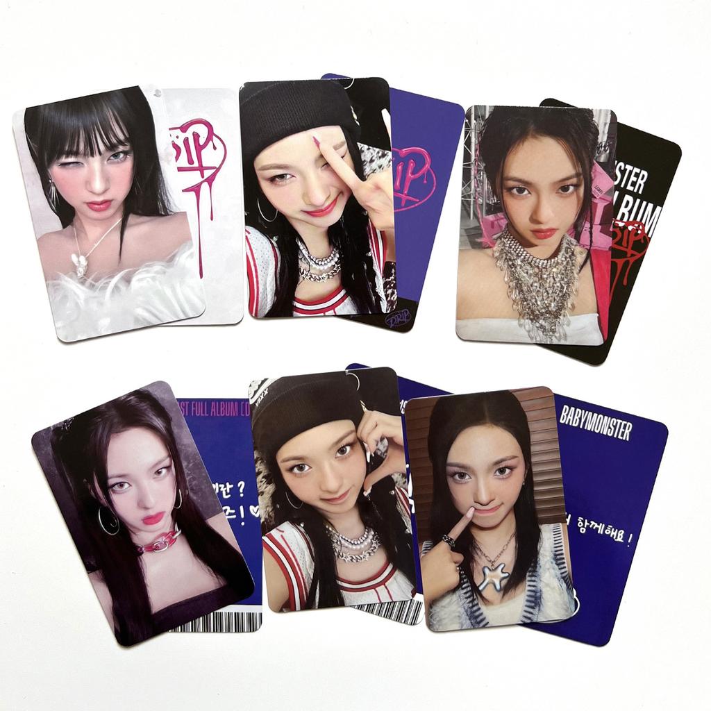 BABYMONSTER baby monster DRIP peripheral photo cards YG special photo card random card WithMuu K4 special bonus