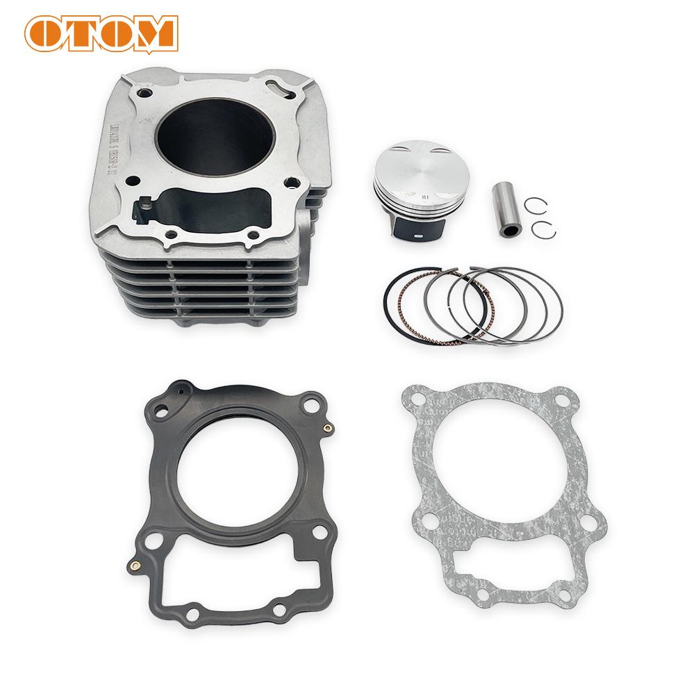 OTOM Motorcycle Cylinder Kit For LONCIN YB250R KEWS K23 Engine Parts 71mm Air Cylinder Block Piston Kit Gasket Set