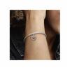 Pandora Heart shape design sterling silver necklace/pendant men and women same style couple model silver 798854C02