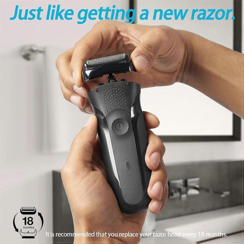 Electric Replacement Shaver Head for Shaving Razor Compatible with Series 3