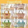 Sumikkogurashi Multicoloured Lunch Bag With Smooth Zippers And Comfortable Handle