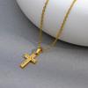 European & American Cross Pendant Necklace: Luxury, Versatile, and Fashionable Design