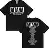 Sängerin Aitana Cuarto Azul Album Tour T-Shirt 2026 Sommer Neu Unisex Damenmode Lässig 100% Baumwolle Ästhetisches Oversized T-Shirt