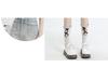 High-Waisted Women's Denim Mini Skirt - Trendy, Slimming A-Line for Summer.