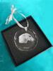Borzoi, Russian Hunting Sighthound - Crystal Bauble with a Photo, Dog Photo In Crystal, Personalized Christmas Tree Ornament by Art-Dog Brand