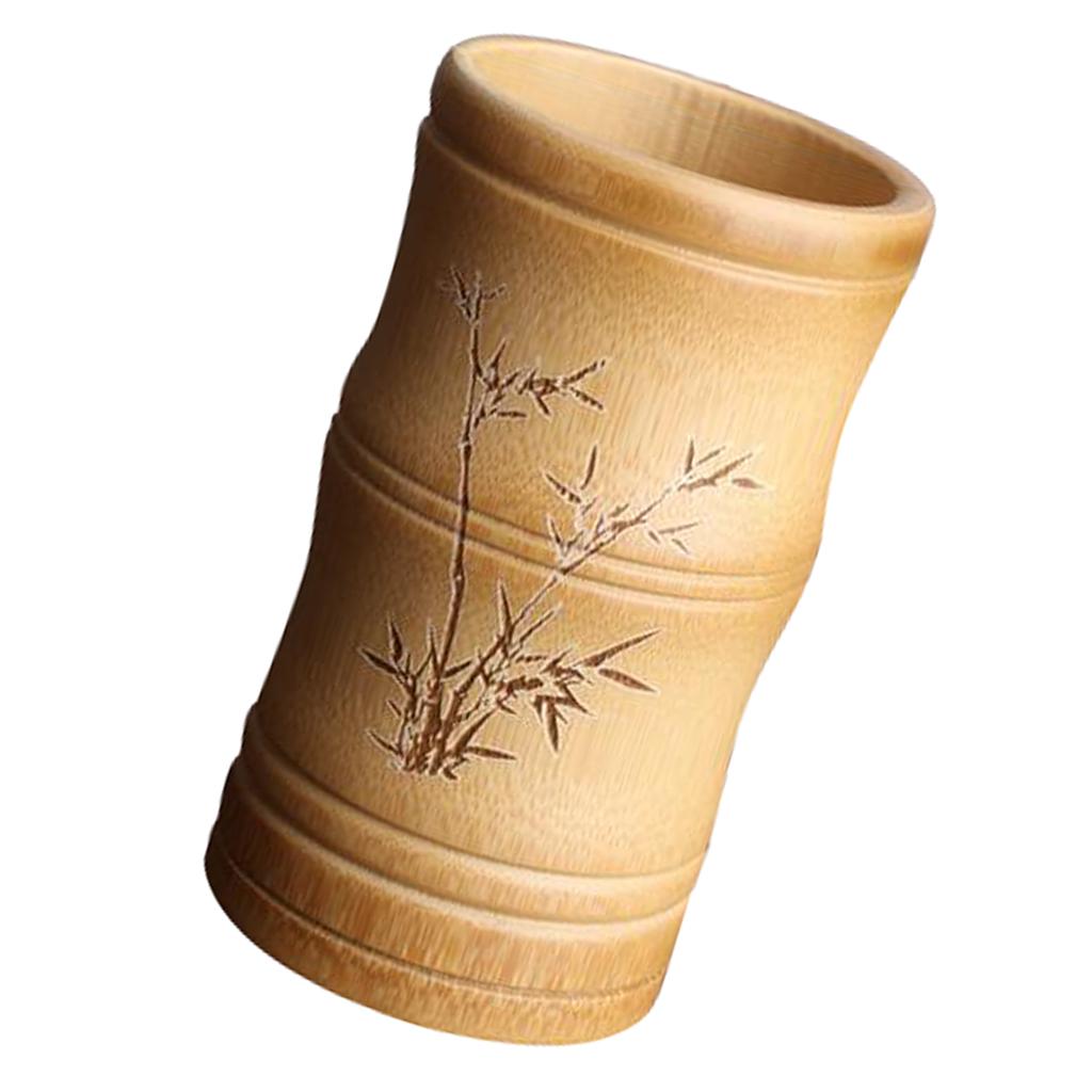 Handmade Tea Ceremony Canister Bamboo Storage Box Pattern