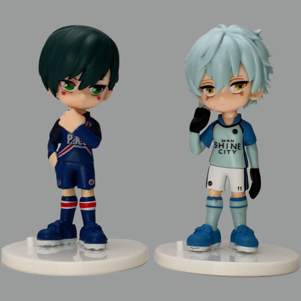 Blue Lock Q Version Nendoroid Blind Box Featuring Bachira, Chigiri, and Nagi Figures