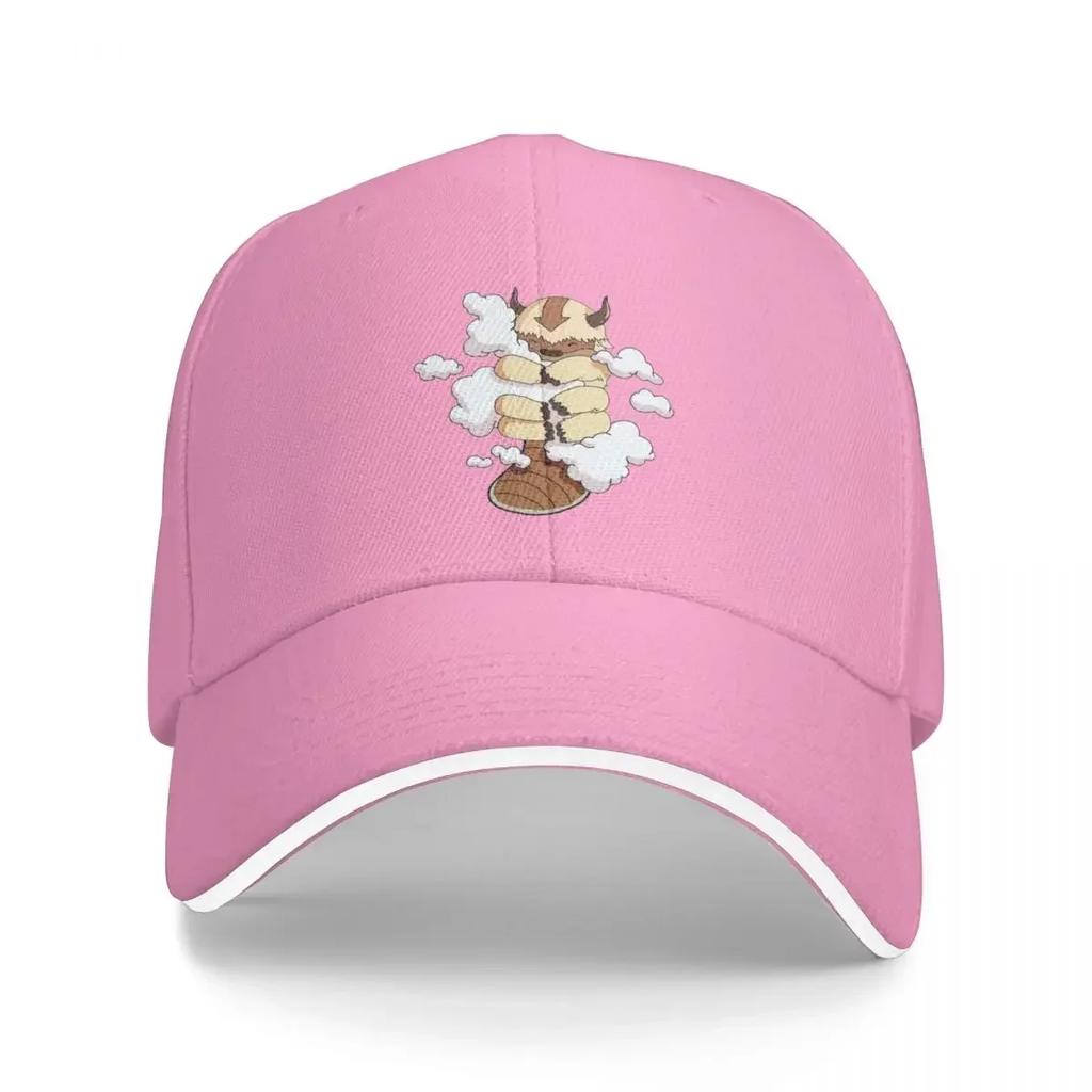 Appa Cuddling Clouds Avatar The Last Airbender Cap Fashion Casual Baseball Caps Adjustable Hat Summer Unisex Baseball Hat