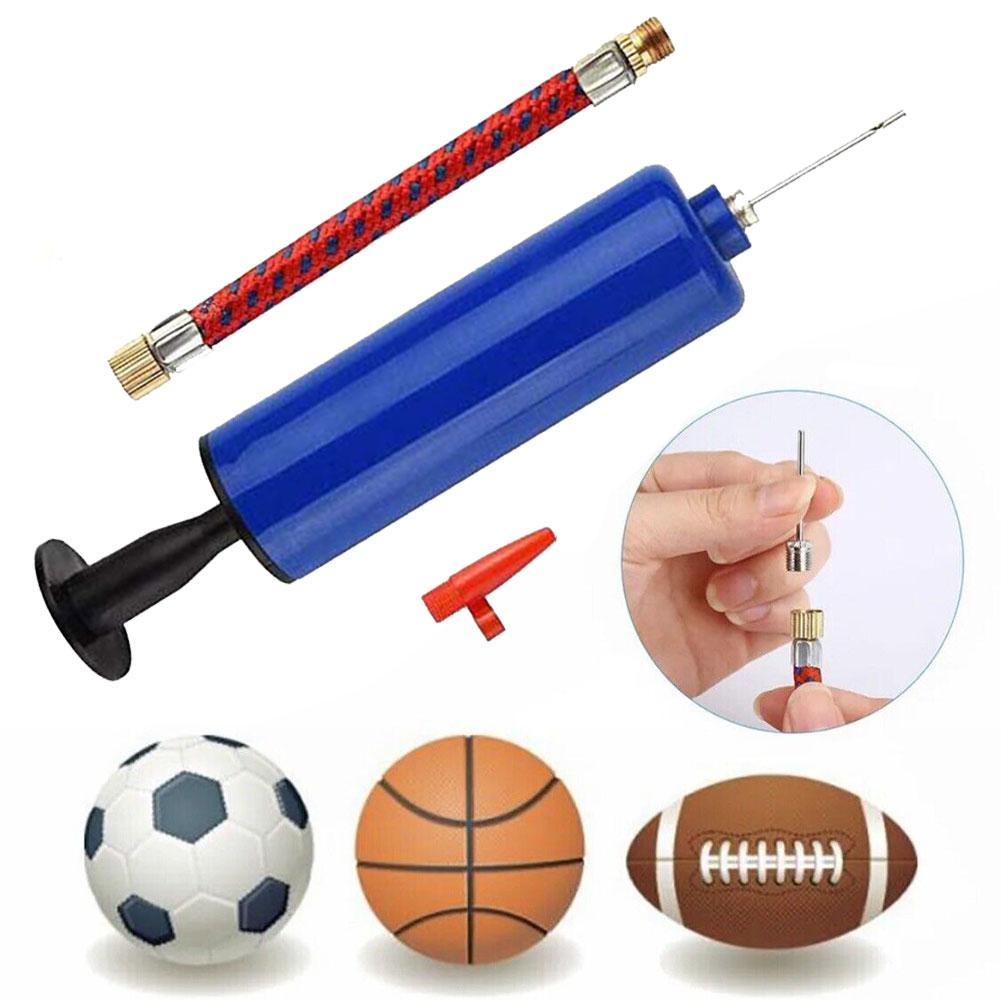 10Pcs/Set Portable Mini Hand Air Pump Inflator Kit, with Needle for Soccer Basketball Football Volleyball, Fast Inflation