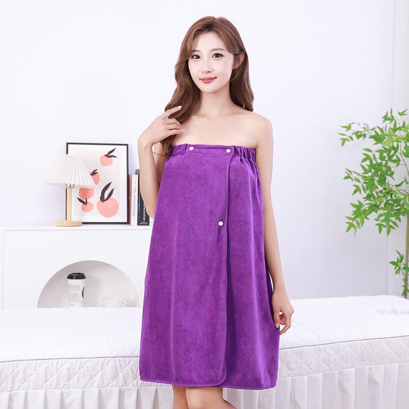 

300 г впитывающее банное полотенце-юбка - носимый банный халат в сером, белом, зеленом, фиолетовом цветах One Size