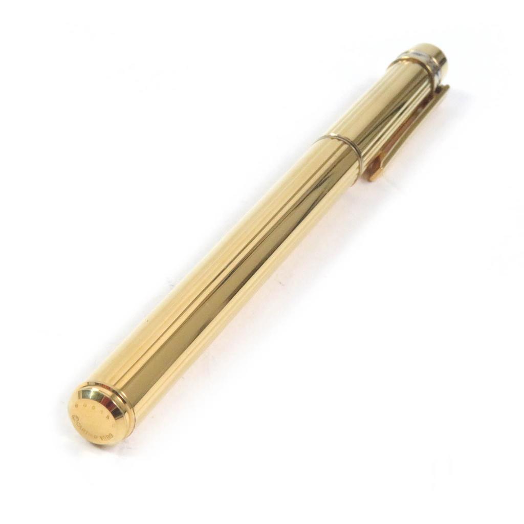 Excellent Cartier fountain pen PANTHERE Must de Cartier Cap Type Gold silver18K  Used