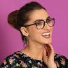 VINCENT CHASE EYEWEAR Zero Power Bluecut & Antiglare Computer Eyeglasses For Eye Protection | Men & Women | Medium | VC E11797
