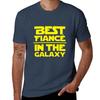 Best Fiance In The Galaxy Tshirt All Match Basic Short Sleeve Top