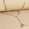 Bridal Necklace Set Wedding Matching Earrings Necklace Jewelry Two-piece Set