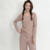 2025 Autumn/Winter Women's Plus Size German Velvet Round Neck Warm Long Sleeve Base Layer T-shirt