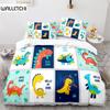 Cartoon Animal Duvet Cover King Twin For Kids Girls Boy Teen Kawaii Dinosaur Dog Comforter Cover Microfiber 3D Print Bedding Set