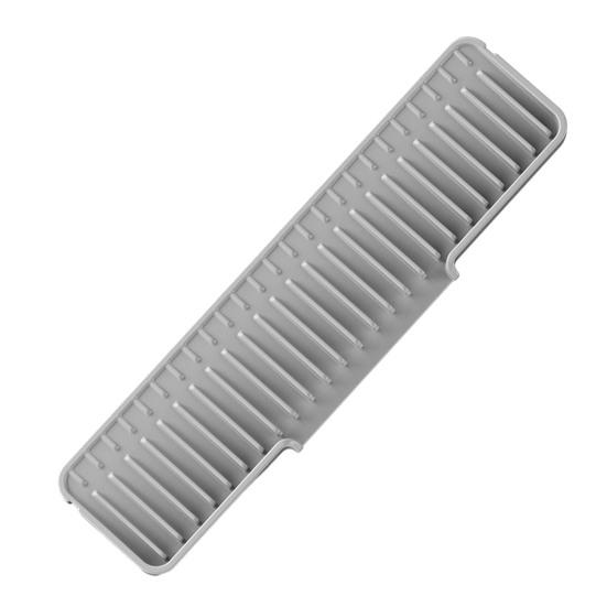 Faucet Drain Pad Water Absorption Drainage Mat Sink Countertop Narrow Edge Design Faucet Splash Guard Kitchen Bathroom Accessory