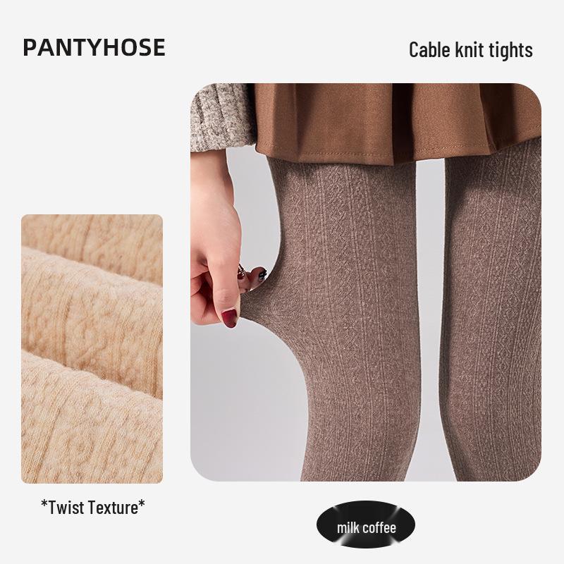 

Однотонные женские чулки в стиле ретро: Теплые, Утягивающие, Колготки Микро-Давления для Осени и Зимы. One Size