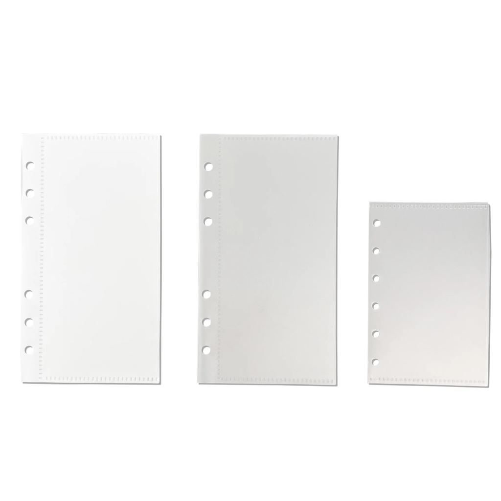 A6 Binder Notebook Accessories Removable Notebook Book Core 6-hole Cash Budget PP Bag Office Stationery
