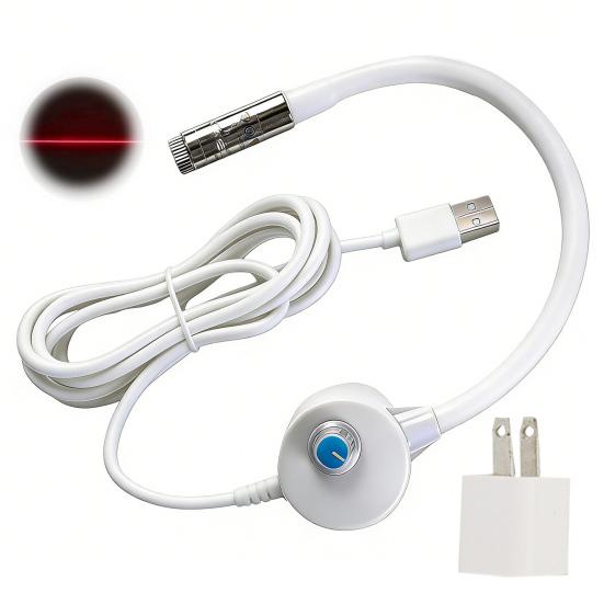 Magnetic Quilting Positioning Light for Sewing Machines Adjustable Dot Straight Line Crosshair Red Beam Stitch Guide Projection Quilting Light