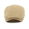 Men's Spring Beret British Vintage Forward Cap Women's Peaked Cap