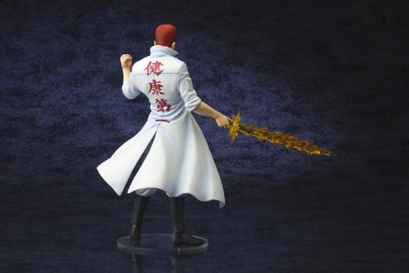 Kotobukiya Yu Yu Hakusho ARTFX J Kazuma Kuwabara stupnice PVC lakovaný hotový výrobek 1/8