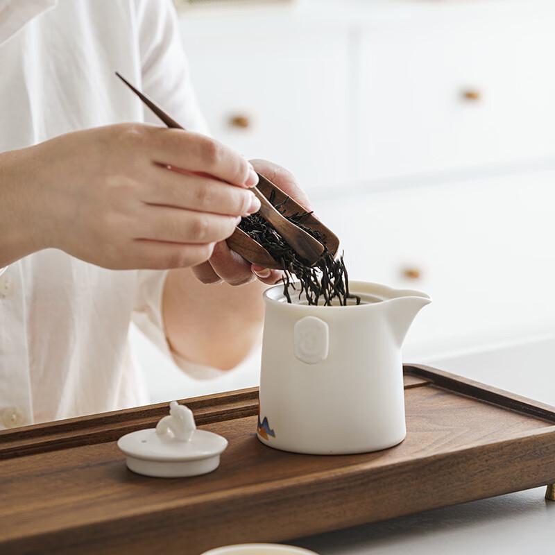Distant Mountain Ceramic Tea Set