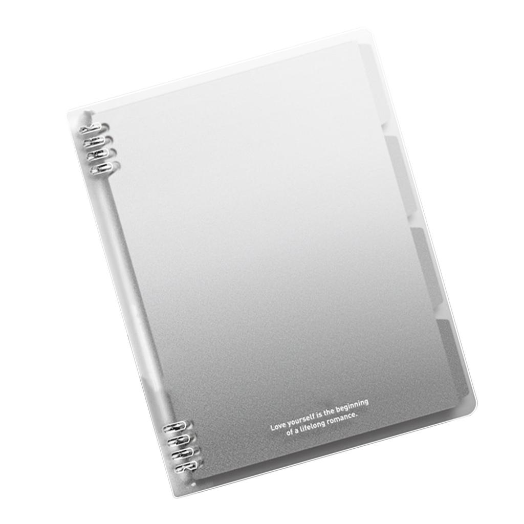 Spiral Notebook 120 Pages Ruled Paper 0.35in Spacing Detachable Ink Proof Thick College Ruled Notebook for Family Office