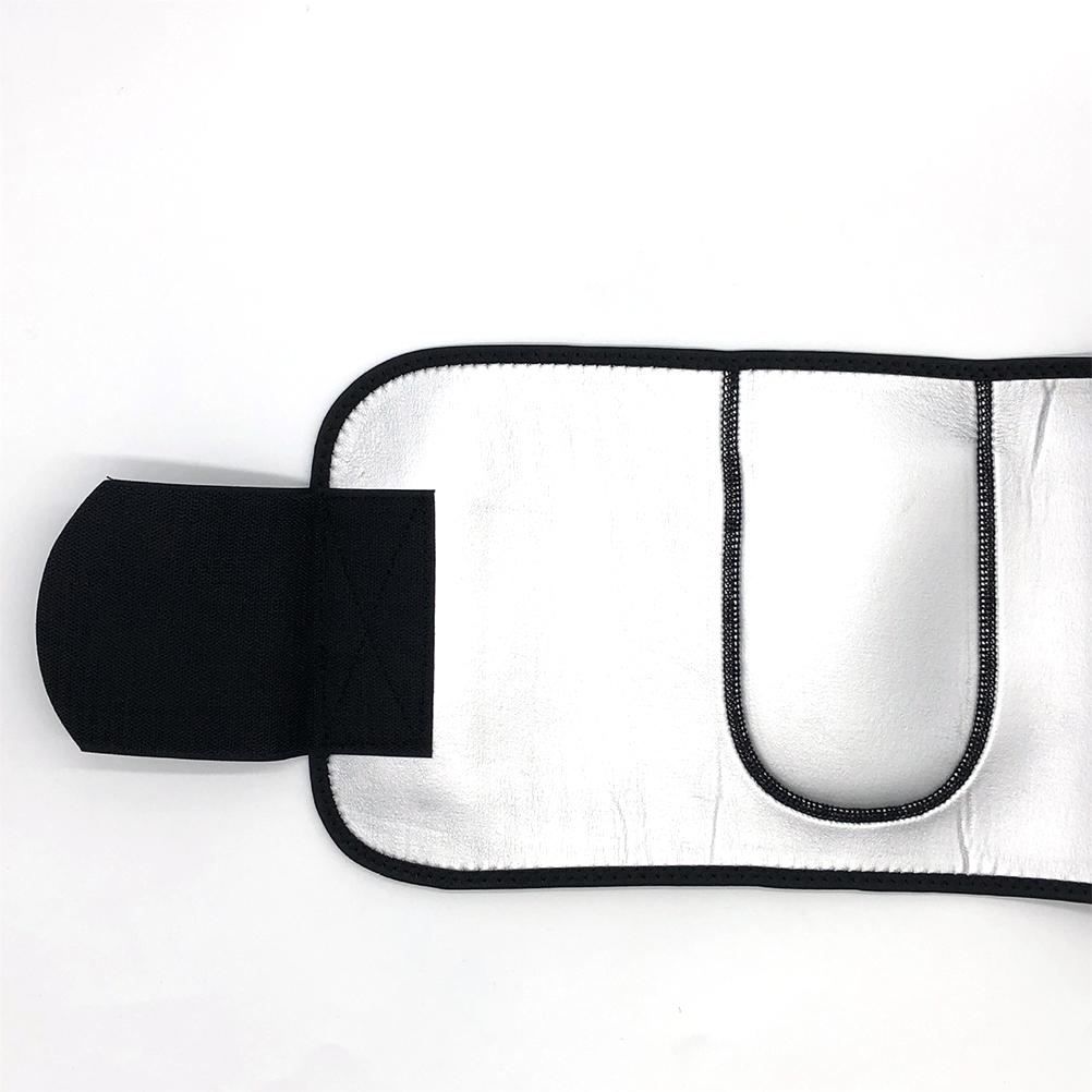 Waist Support Waist Trimmer Belt Unisex Exercise Weight Loss Burn Shaper Gym Fitness Belt with Phone Pouch