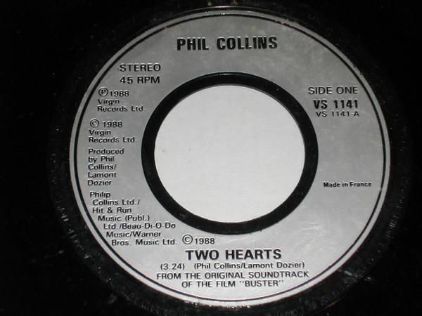 

7inch Record PHIL COLLINS - Two Hearts VS1141 Virgin 1988 UK Rock Used