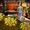 Newest RGB Outdoor Solar Lawn Lamps Garden Landscape Atmosphere Decorative Lighting Camping Ground Lamp IP65 Waterproof Hot