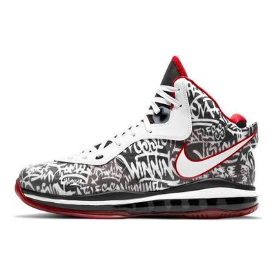 Sneakers Unisex LeBron 8 Graffiti Nero Sport-Rosso Bianco DD8306-001