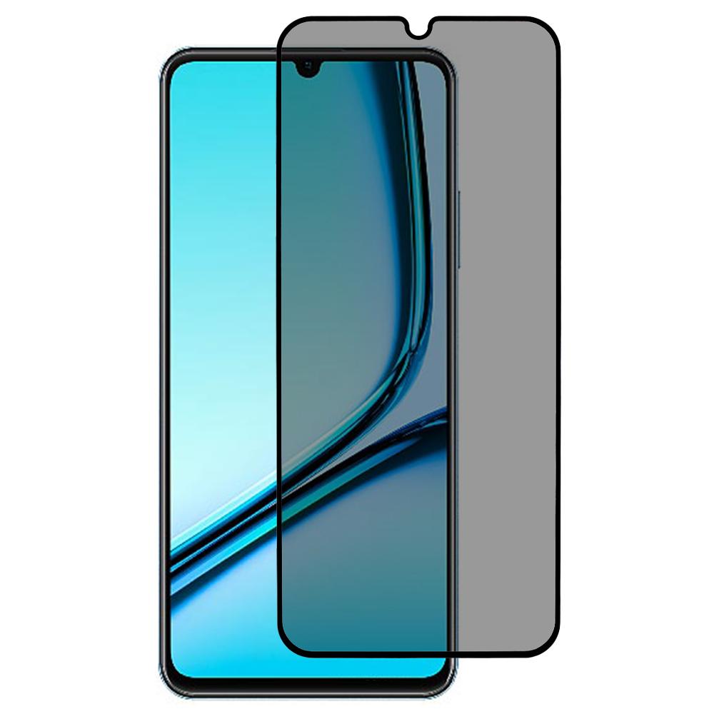 

Для Realme Note 50 4G Захисне скло для екрану з повним покриттям проти підглядання, шовкодрук, загартоване скло Type A