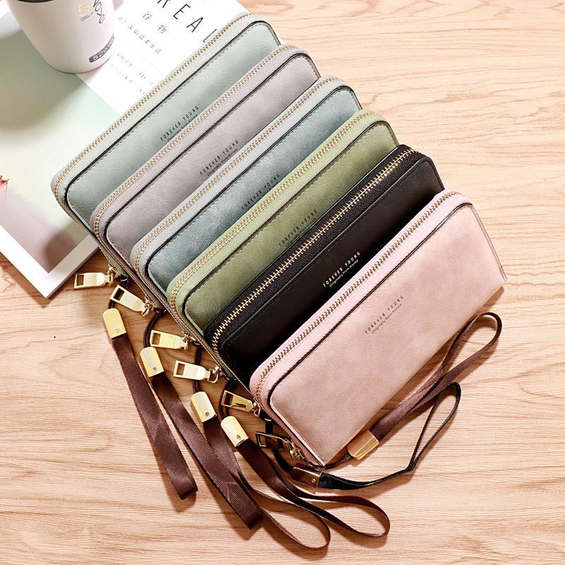 Nová módní kabelka Dámská peněženka Dlouhá peněženka na mince Multifunkční taška na mobilní telefon Kabelka s velkou kapacitou