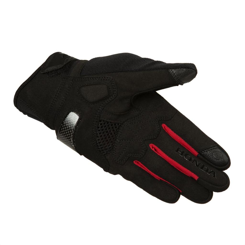 Honda Protective Mesh Size Gloves, Red, L, 0SYEJ-76B-RL