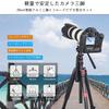 ARTCISE Lightweight Aluminum Camera Tripod Fluid Video Head 195cm Maximum Lever Travel Monopod Panoramic Handle Compatible with Maximum Load + Kit,