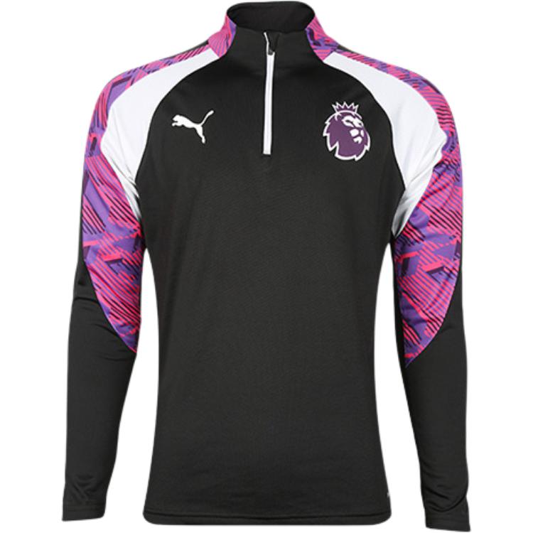 

Puma Mens Training Sports Series Black Fashion Half-Zip Stand Collar Sweatshirt Men Sweatshirt 660382-01 S