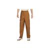 Nike Solid Color Straight Leg Mid Rise Woven Cargo Pants Men bottoms Brown FZ5766-281