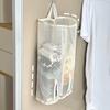 Hanging Underwear Organizer Breathable Mesh Storage Bag Foldable Travel Panties Socks Organizer for Closet or Door Use