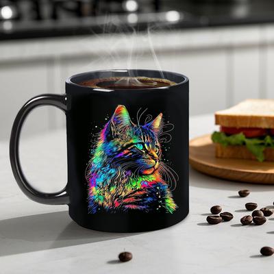 Neue Außenhandelsmodelle, dominierende Katzentassen, Büro-Haushaltstassen, Kaffeetassen, Wasserbecher, Keramiktassen