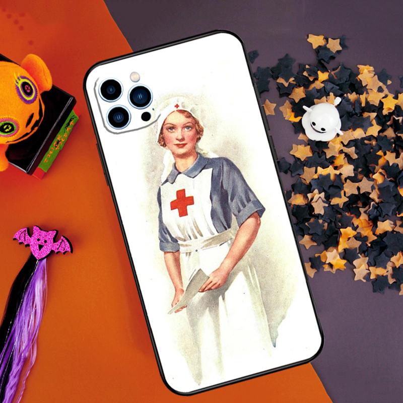 

Cartoon Medicine Doctor Nurse Bumper Case For iPhone 16 14 15 Pro Max 11 12 13 Pro Max Mini XR 16e 16 15 Plus Phone Cover iPhone 16e