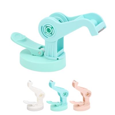 Desktop-Klebebandspender Saugnapf Typ Einstellbarer Desktop-Klebebandspender Rollenhalter