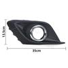 1Pair New Fog Light Grille Cover For Mazda 3 Axela 2014-2016