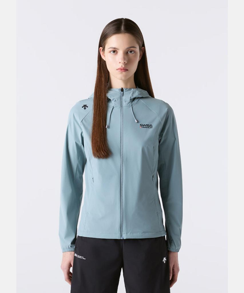 Descente Swiss Triathlon Cooling Jacket Grey Sr223Iwb41 (A Type)