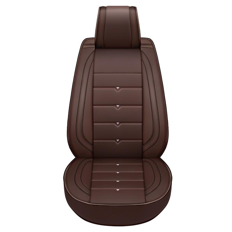 A2 Cartoon Full Leather Car Seat Cushion - New Devil Design