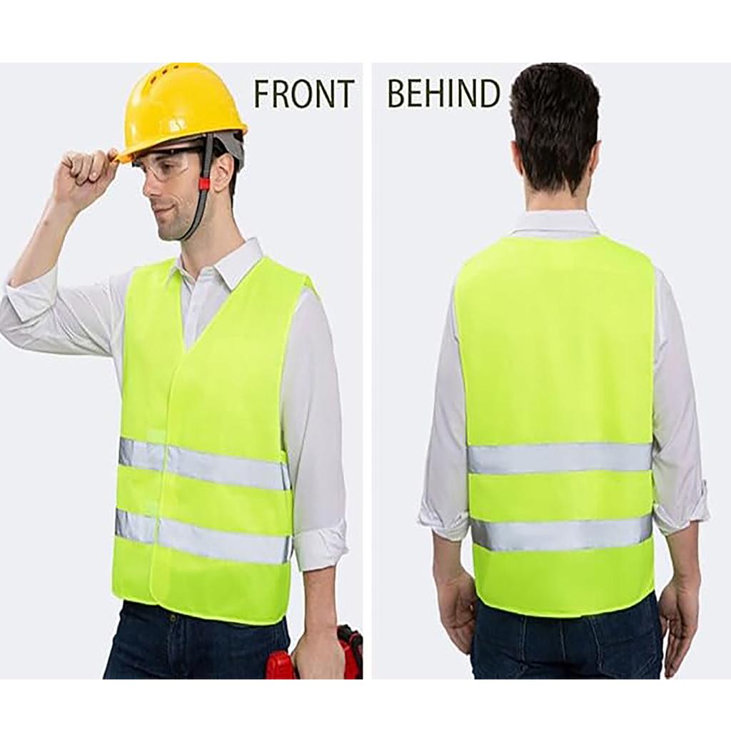 Road Riding Security Vest Highly Visibility Site Policing Safety Vest for Bicycle Riders Night Walking
