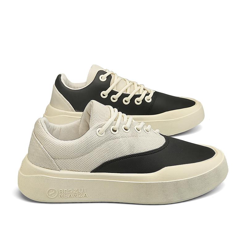 

Fashion 2025 Board Shoes Casual Shoes Men s Trendy Versatile Korean Version Board Shoes Student Men 39-44 Breathable and Comfortable 39 чёрный