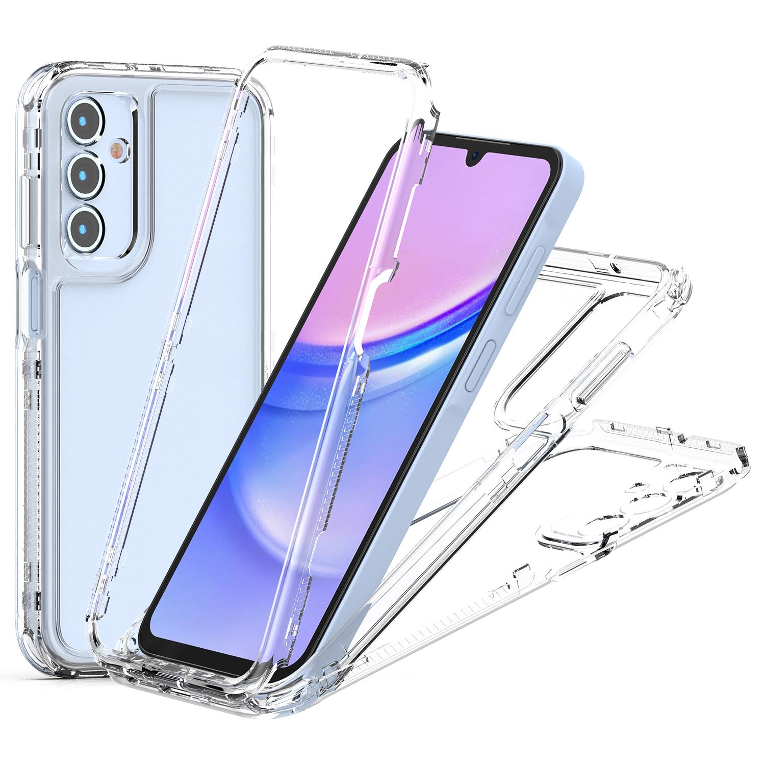 

For Samsung Galaxy A15 4G/5G Case Acrylic+TPU Drop-proof Clear Phone Cover A