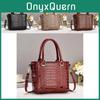 Stylish Pu Leather Crocodile Print Crossbody Bag For Women With Ample Storage Space